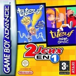 2 jeux en 1: Titeuf: Ze Gag Machine / Titeuf: Méga Compet' box art