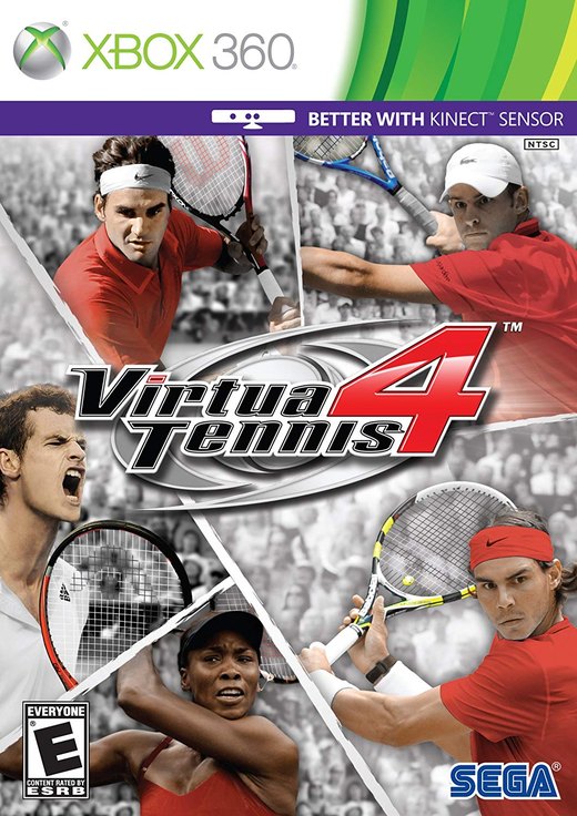 Virtua Tennis 4 box art