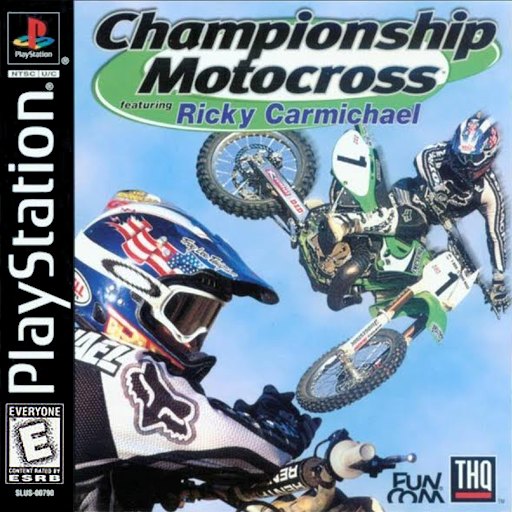 Championship Motocross featuring Ricky Carmichael box art