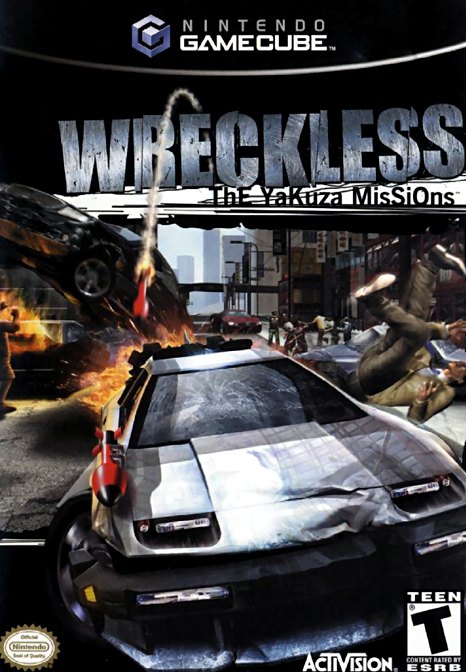 Wreckless: The Yakuza Missions box art