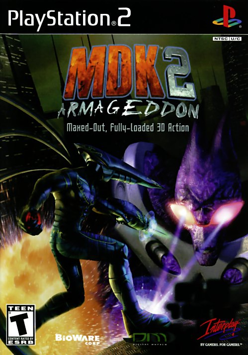 MDK2: Armageddon box art