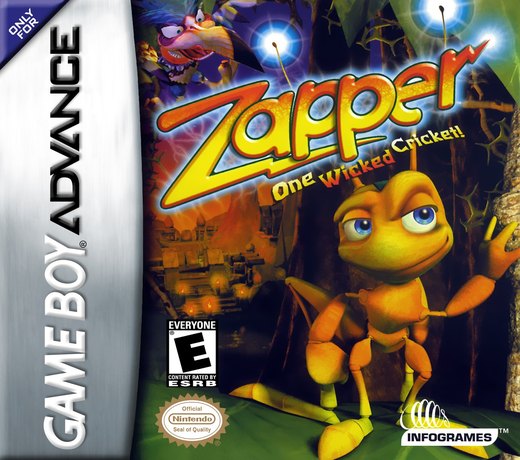 Zapper: One Wicked Cricket box art