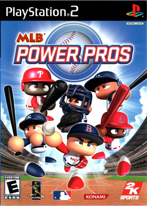 MLB Power Pros box art