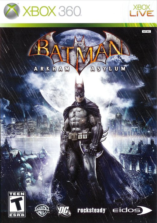 Batman: Arkham Asylum box art