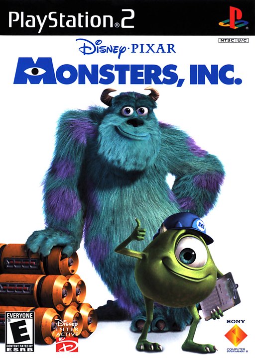 Disney-Pixar Monsters, Inc. box art