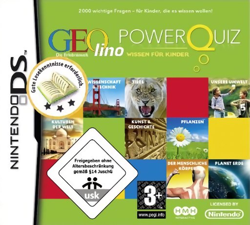 GEOlino PowerQuiz: Wissen fuer Kinder box art