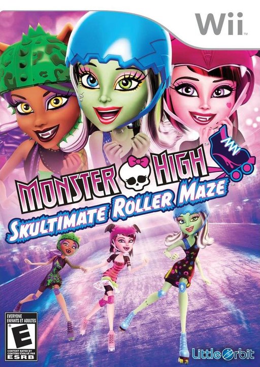 Monster High_ Skultimate Roller Maze box art