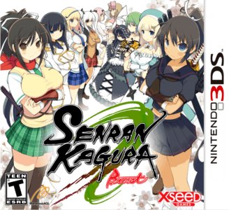 Senran Kagura Burst box art