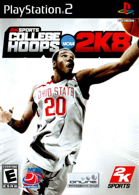 College Hoops 2K8 box art