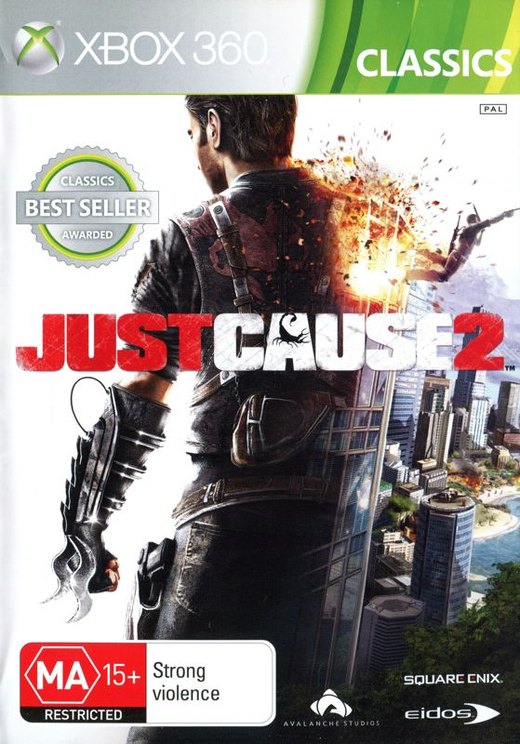 Just Cause 2 box art