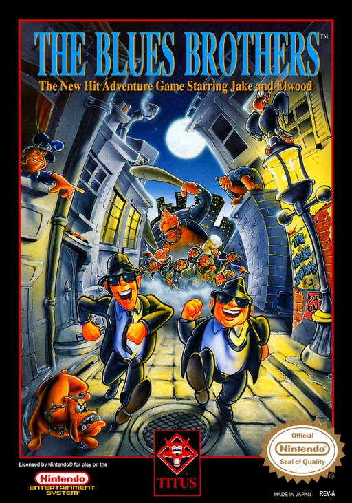 The Blues Brothers box art