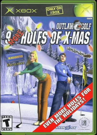 Outlaw Golf: 9 More Holes of X-Mas box art