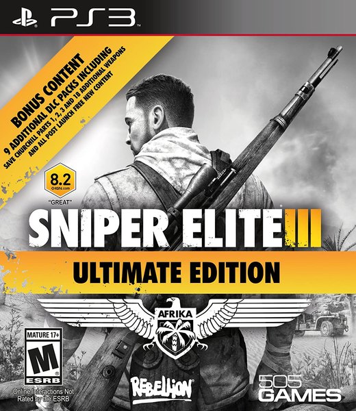 Sniper Elite III: Ultimate Edition box art