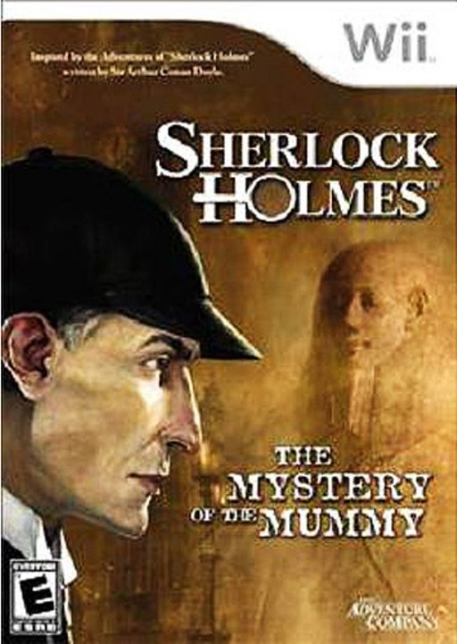 Sherlock Holmes Mystery of the Mummy box art