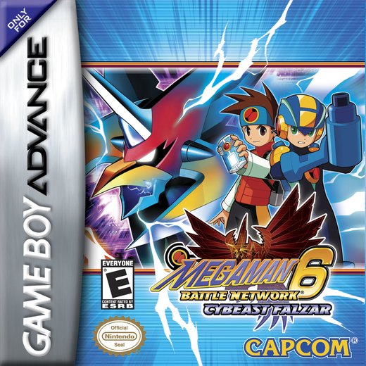 Mega Man Battle Network 6: Cybeast Falzar box art