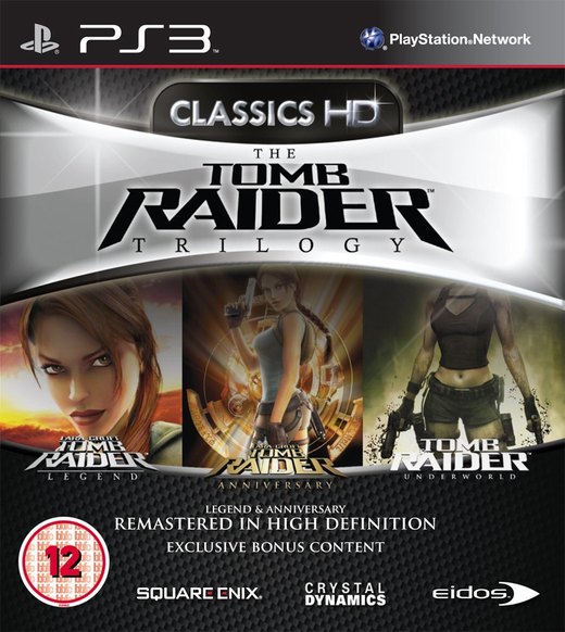 The Tomb Raider Trilogy box art