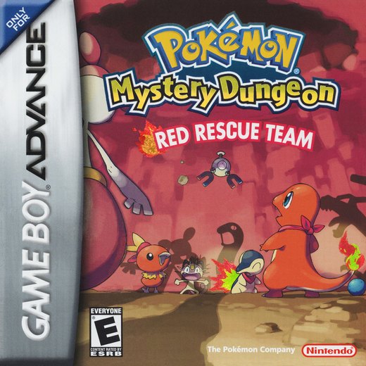 Pokémon Mystery Dungeon: Red Rescue Team box art