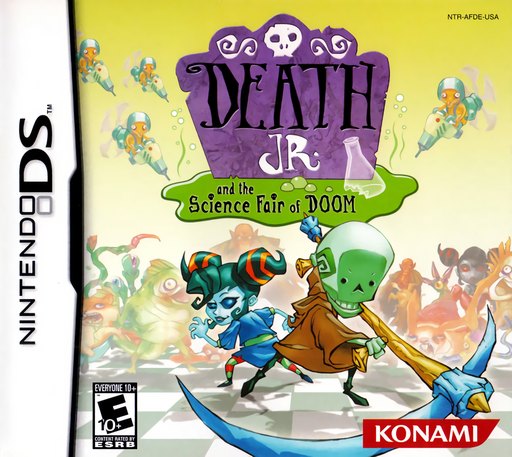 Death Jr. and the Science Fair of Doom box art