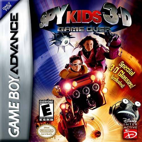Spy Kids 3-D: Game Over box art
