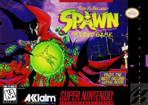 Todd McFarlane's Spawn: The Video Game box art