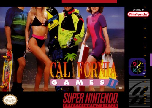 California Games II box art