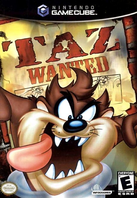 Taz: Wanted box art