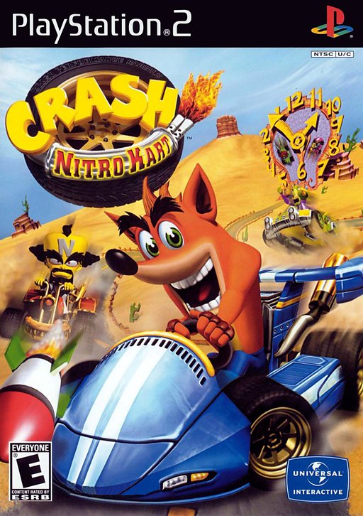 Crash Nitro Kart box art