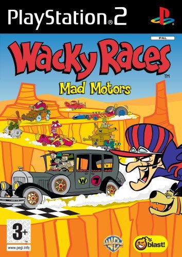 Wacky Races: Mad Motors box art