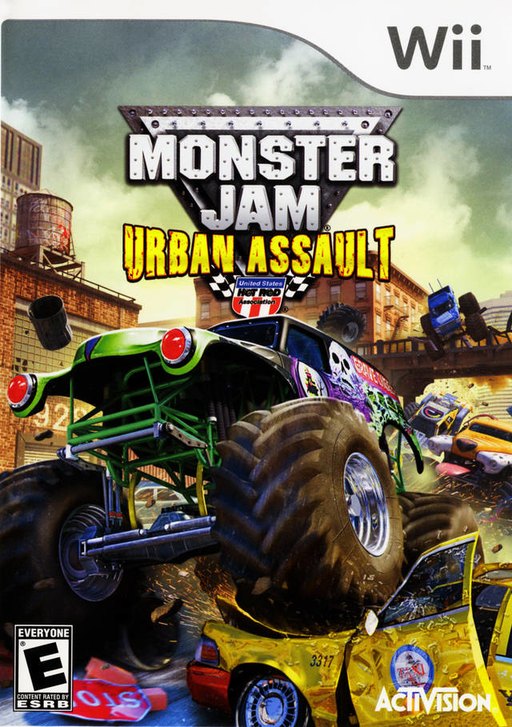 Monster Jam_ Urban Assault box art