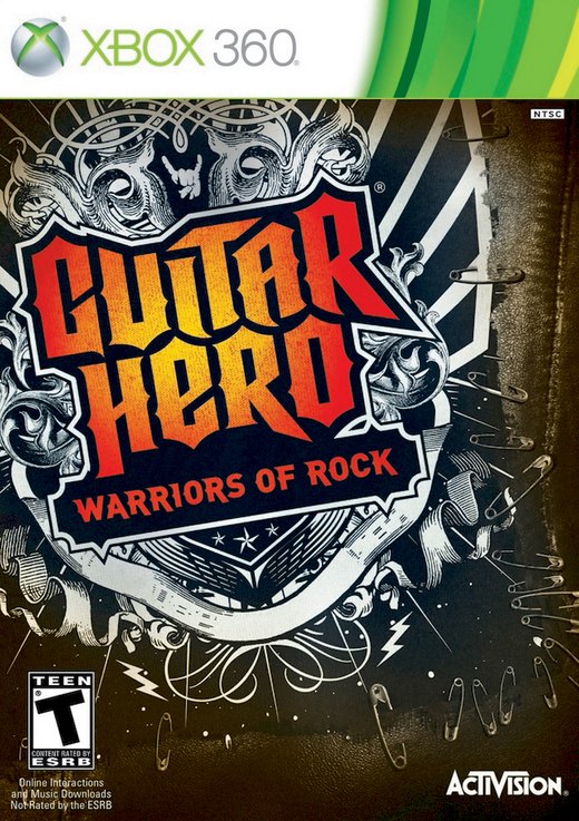 Guitar Hero: Warriors of Rock box art