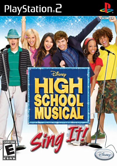 Disney High School Musical: Sing It! box art