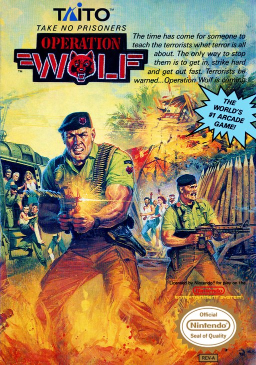 Operation Wolf box art