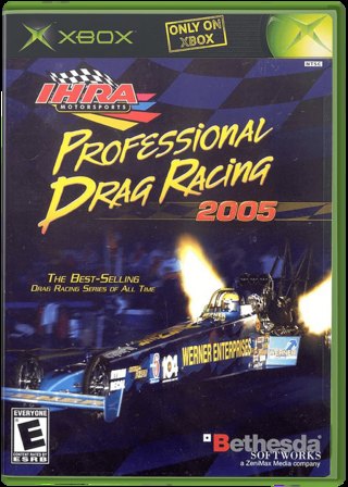 IHRA Professional Drag Racing 2005 box art
