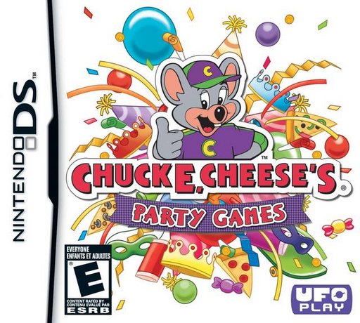 Chuck E. Cheese's Party Games box art