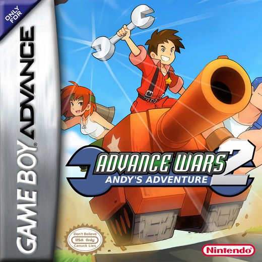 Advance Wars 2: Andy's Adventure box art