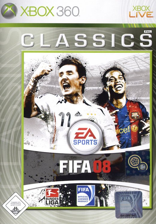 FIFA Soccer 08 box art