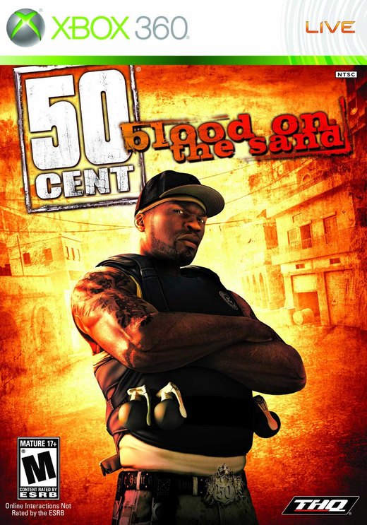 50 Cent: Blood on the Sand box art