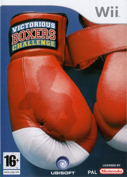 Victorious Boxers Challenge box art