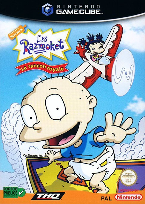 Nickelodeon Les Razmoket: La Rancon Royale box art