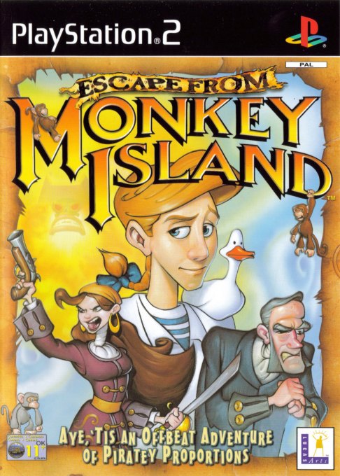 Flucht von Monkey Island box art