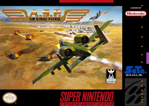 Air Strike Patrol A.S.P. box art