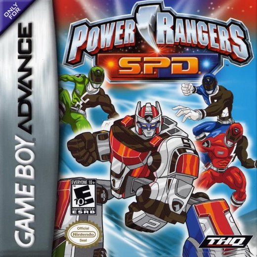 Power Rangers: S.P.D. box art