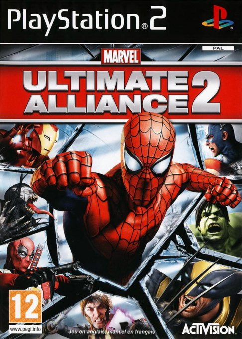Marvel: Ultimate Alliance 2 box art