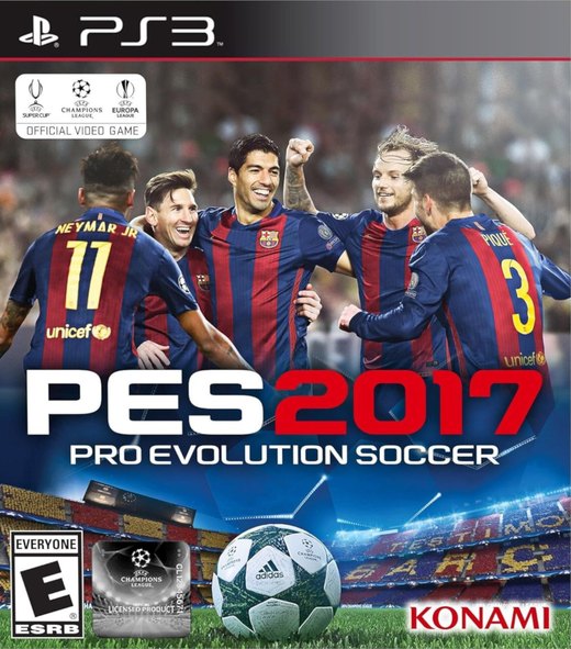 PES 2017: Pro Evolution Soccer box art