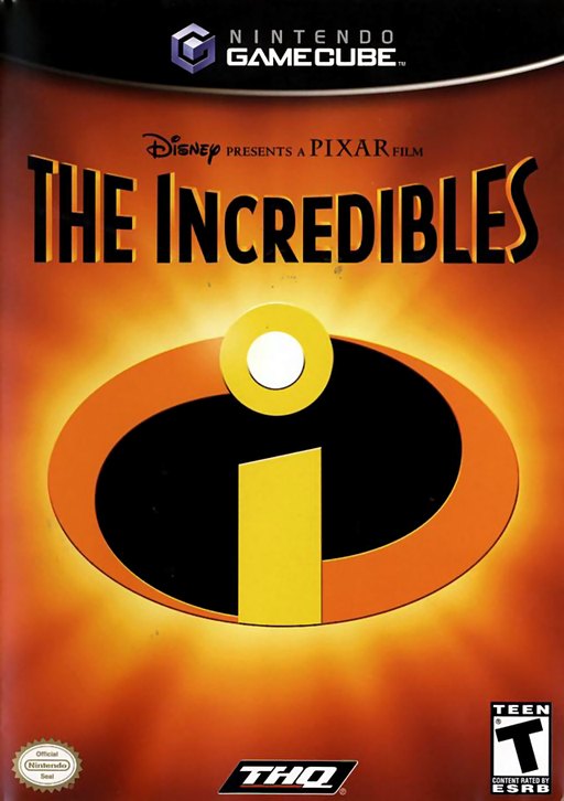 Disney-Pixar The Incredibles box art