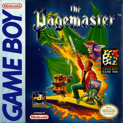 The Pagemaster box art