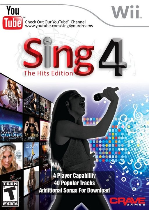 Sing 4_ The Hits Edition box art