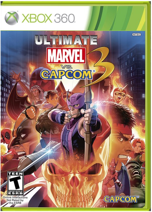 Ultimate Marvel Vs. Capcom 3 box art