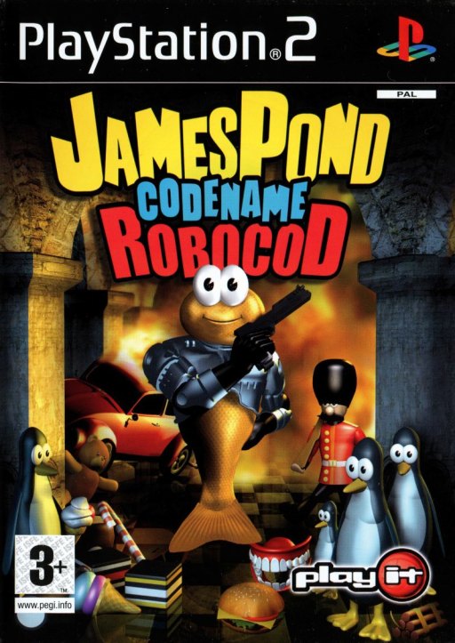 James Pond: Codename: RoboCod box art