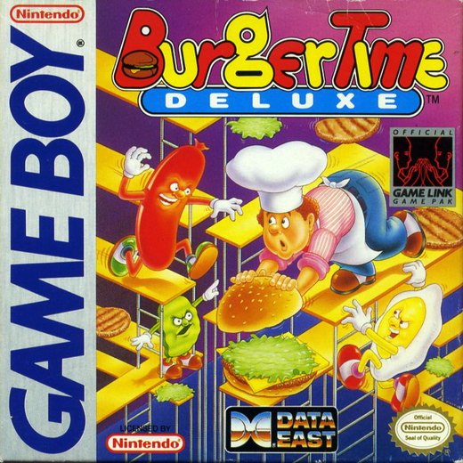 BurgerTime Deluxe box art